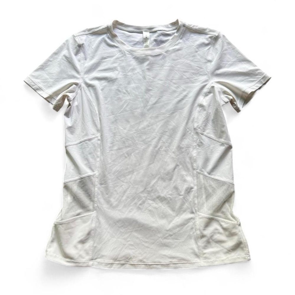 White Lululemon Tee